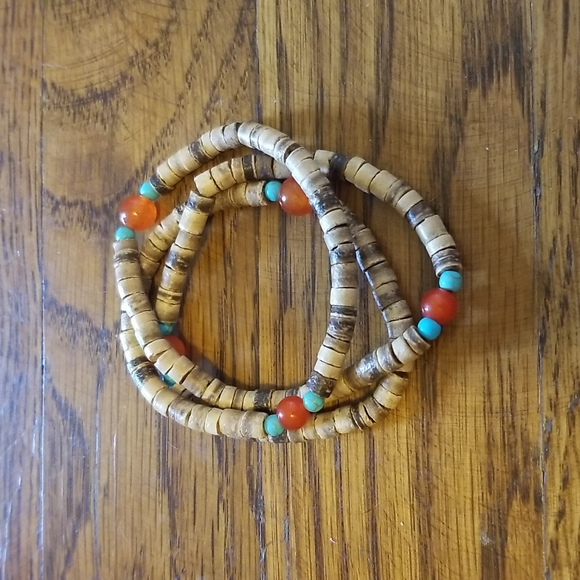 Bohemian Multi-Layered Bracelet - Picture 1 of 3